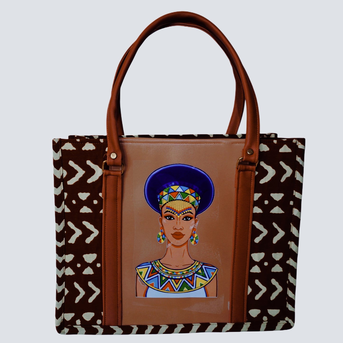 Ivory Luxe Artisan Bag - Leather